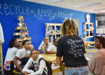 Secondary schools take part in Too COOL to Loot and Litter workshops.