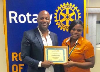 Dr. Randall Friday Presents at Rotary Sunset