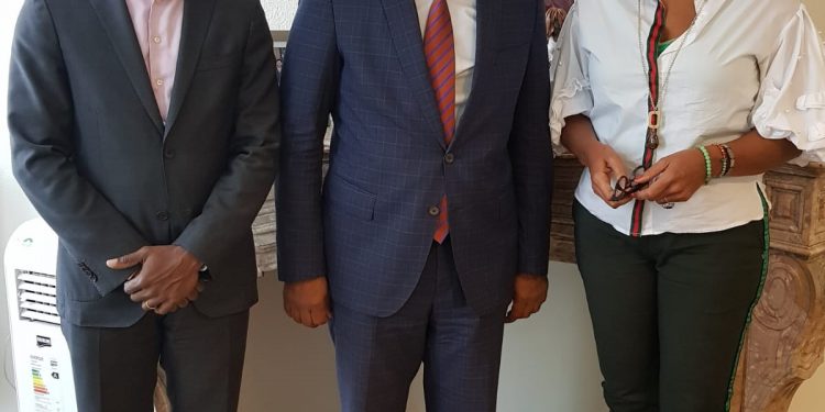 MP Mercelina pays a courtesy visit to the Minister Plenipotentiary of Sint Maarten and her Cabinet