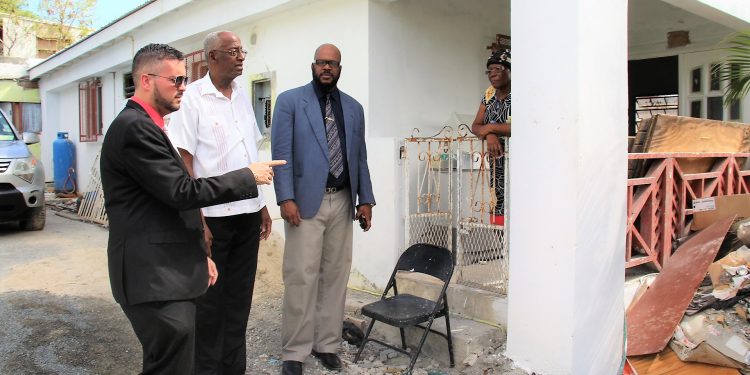 Cay Bay homeowner says she never complained about repair work  “Minister Johnson/Giterson pay the owner a visit