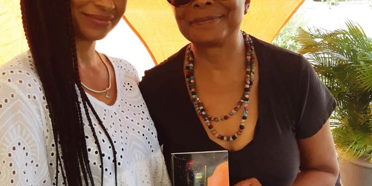 Alice Walker “reading” Plastered in Pretty by N.C. Marks