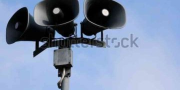 Fire Department in the process of removing old siren warning system