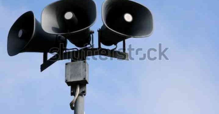 Fire Department in the process of removing old siren warning system