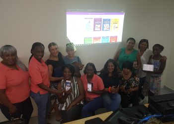 Island Gems Charity boosts library’s digital book collection