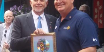 ROTARY CLUB OF SINT MAARTEN PRESENTED THE DISTRICT GOVERNOR’S PLATINUM AWARD