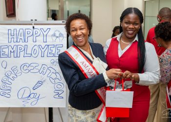 CIBC FIRSTCARIBBEAN TOASTS ITS STAFF ON EMPLOYEE APPRECIATION DAY