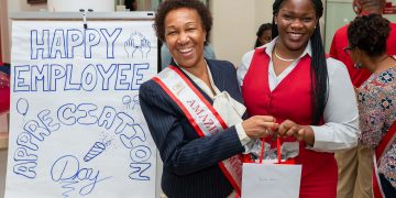 CIBC FIRSTCARIBBEAN TOASTS ITS STAFF ON EMPLOYEE APPRECIATION DAY