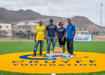 Rotary Sunset donates to the Belvedere Football Club