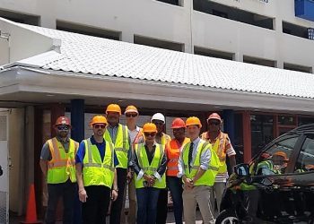 Johnson, Lee, Giterson & De Weever visit Flamingo and Royal Palm hotel “Hotels to be open in June 2020”