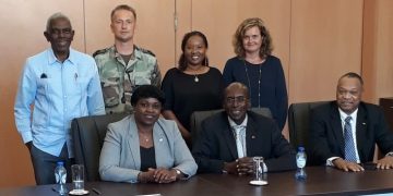 Voluntary Korps Sint Maarten Board meets  with Prime Minister Romeo Marlin
