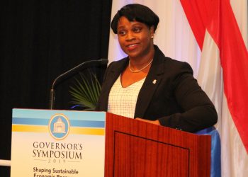 Prime Minister Romeo Marlin delivers address at Governor’s Symposiums   CUPECOY,  Shaping Sustainable Economic Recovery in the Caribbean- Challenges and Opportunities