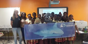 Nature Foundation Visits Several Elementary Schools for St Maarten Shark Week