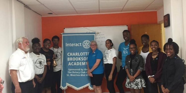 The Charlotte Brookson Academy Interact Club has been chartered