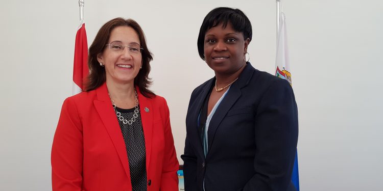 UN Resident Coordinator pays courtesy visit to Prime Minister Romeo Marlin