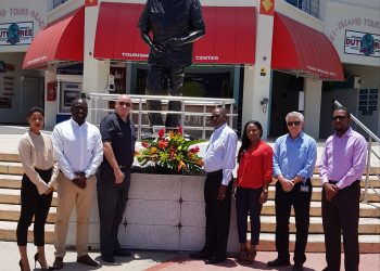 Wreath laid on Dr. A.C. Wathey’s 93rd birthday