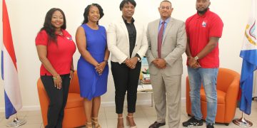 Tallahassee delegation pay courtesy visit to Prime Minister Romeo Marlin