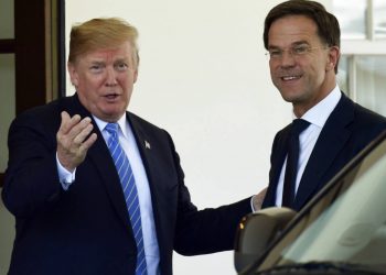 Trade and flags set to dominate Rutte Trump talks in Washington