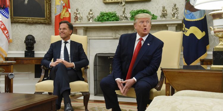 Rutte’s visit to Washington focuses on jobs and security issues