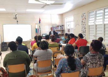 Smith Shares the Vision for SMVTS With Staff