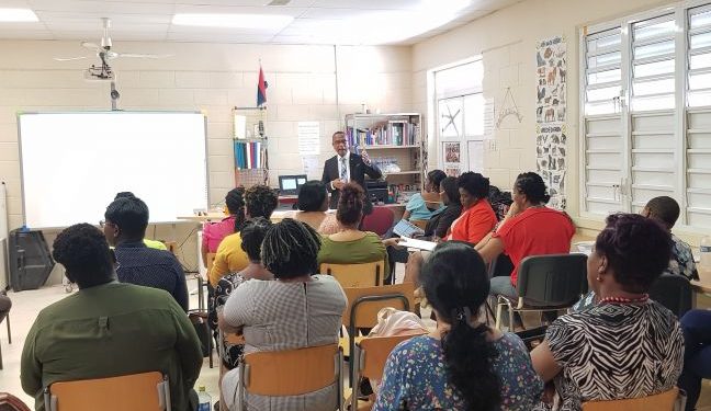 Smith Shares the Vision for SMVTS With Staff