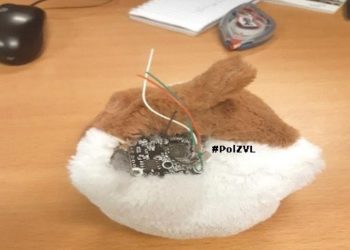 Stranger gives toddler a teddy bear with hidden camera, microphone