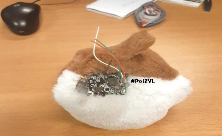 teddy bear with audio