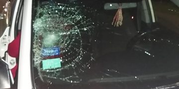 Pedestrian struck by motor vehicle