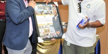 VROMI Ministry surprise Giterson with farewell and pre-birthday gift