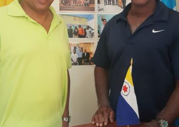 Mr Rene Lauffer , former president-director of OTB join forces with NKBB to fight injustice and violation of fundamental rights of the Bonerian peoples