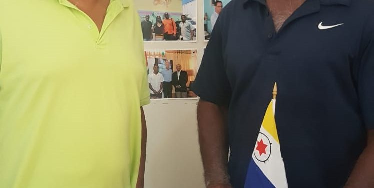 Mr Rene Lauffer , former president-director of OTB join forces with NKBB to fight injustice and violation of fundamental rights of the Bonerian peoples