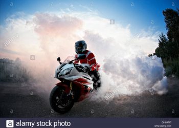 Tire burnout becomes expensive joke