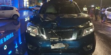 Accident on the W.J Nisbeth road.