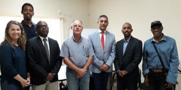 Minister Geerlings receives update from Cadastre
