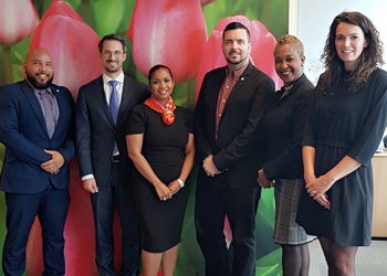 Johnson talks marketing/cooperation with the Netherlands Tourism Bureau