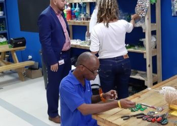 Wever visit’s Waste Factory Sint Maarten