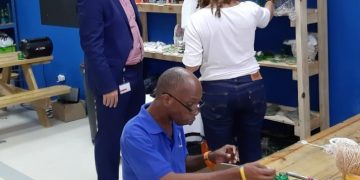 Wever visit’s Waste Factory Sint Maarten