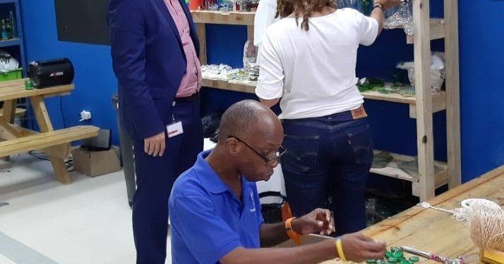 Wever visit’s Waste Factory Sint Maarten