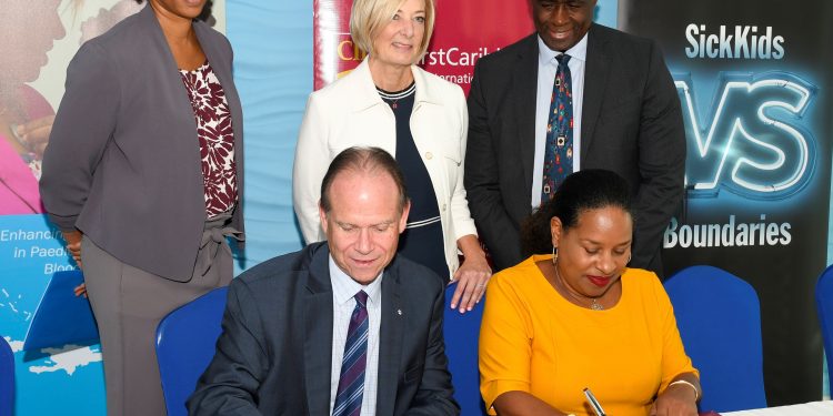 CIBC FIRSTCARIBBEAN PLEDGES ANOTHER USD$1 MILLION TO SICKKIDS-CARIBBEAN INITIATIVE FOR PHASE II OF THE REGIONAL PROGRAMME