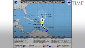 Fire Dept./ODM calls on public to monitor the progress of Tropical Storm Karen