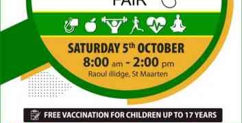 Parents and Guardians Invited to bring their Children to the Nagico Health & Fitness Fair on Saturday