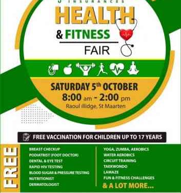 Parents and Guardians Invited to bring their Children to the Nagico Health & Fitness Fair on Saturday