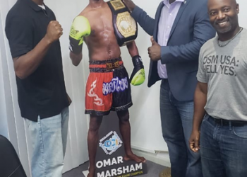 Ortega and Baker says Sports Tourism a niche for the country. Welcomes Kickboxing Pre-St. Maarten Day Event