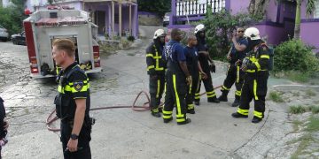 Apartment on fire in south reward