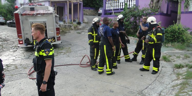Apartment on fire in south reward