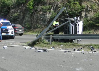 Accident on the Brouwers road
