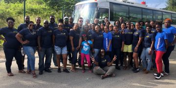 Over 350 Hot Meals Distributed by Rotary St. Martin Sunset and Motor World