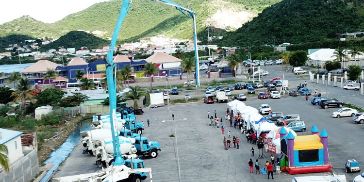 St. Maarten Concrete hosts first amazing “Touch a Truck day” event