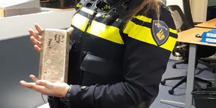 Lost €200k gold bar returned to Utrecht owner