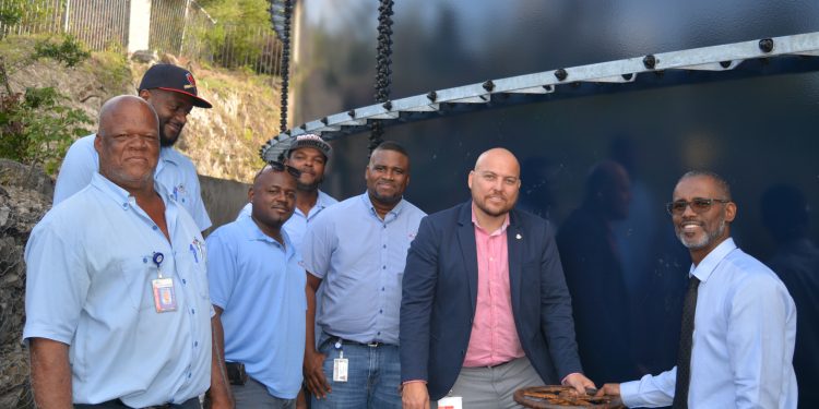 Water storage tank Guana Bay