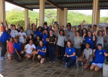 Nature Foundation Junior Rangers Experienced Informative Nature Exchange in Bonaire, Organized by the Dutch Caribbean Nature Alliance.